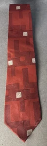 Corbata de seda Taliesin West diseño colección Frank Lloyd Wright hecha a mano nueva con etiqueta - Imagen 1 de 13