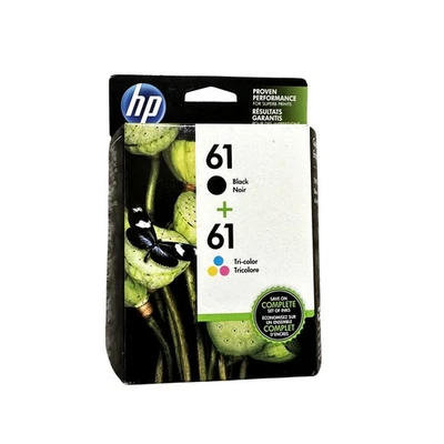 HP 61 schwarz/dreifarbige Tinte (2er-Pack) CR259FN DeskJet OfficeJet ENVY Instant Ink - Bild 1 von 3