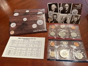1985 US Mint Set (P & D) With OGP US Coins Uncirculated, Five Sealed Sets - Picture 1 of 10
