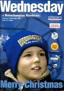 Sheffield Wednesday v Wolverhampton Wanderers 23/12/00 Division 1 - Picture 1 of 1