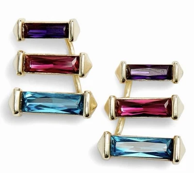 Pendientes Kendra Scott Brooks Tono Dorado Mezcla Tono Joya NUEVO SIN ETIQUETAS Foto 1 de 4