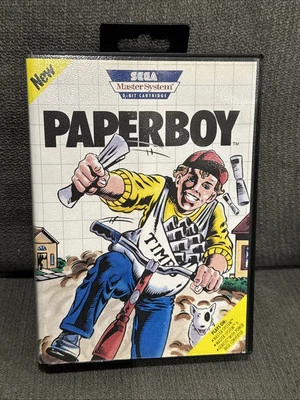 Paperboy - SMS (Sega Master System) Complete! Tested! US Version CIB - Image 1 of 4