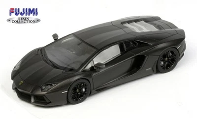 1:43 Truescale Lamborghini Aventador 2011 Matt Black Tsm11Fj016 Modellino - Immagine 1 di 2