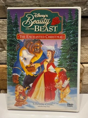 Disney’s Beauty and the Beast 1997 (The Enchanted Christmas) CC NTSC Used DVD - Image 1 of 4