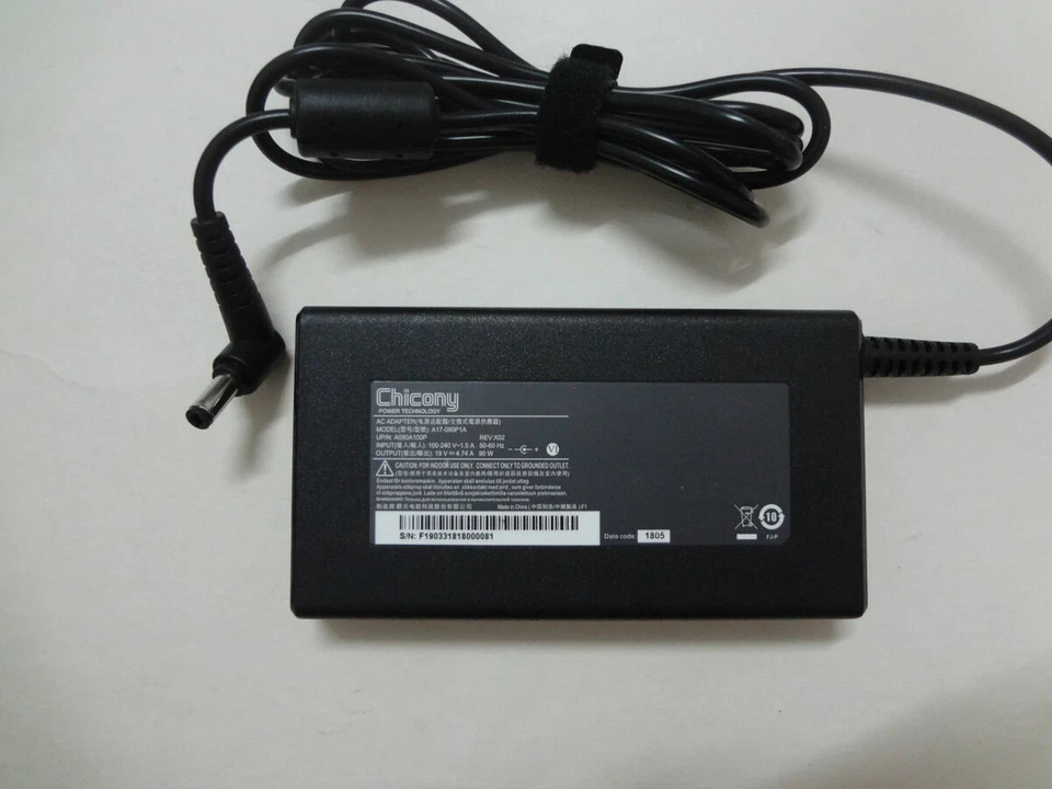 OEM Slim 90W 19V 4.74A A17-090P1A For MSI PS42 MODERN 8RC-074US Original Charger - Image 1 of 4