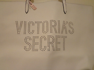 VICTORIA's SECRET Purse-Handbag White Color Size Large