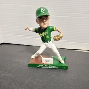 Matt Chapman Bobblehead (Oakland As) senza scatola - Foto 1 di 7