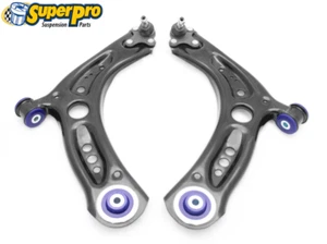 SuperPro Front Lower Control Arms For 2015-2023 Audi A3/S3/Volkswagen GTI/Tiguan - Picture 1 of 5