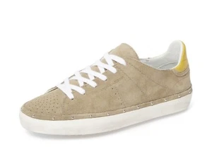 New Women's $175 Rebecca Minkoff Michell Studded Sneaker - Taupe - size 7 - Picture 1 of 4