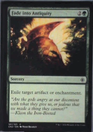 Fade into Antiquity - Conspiracy: Take the Crown: #181, MTG Nm R206 - Image 1 of 1