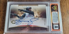 Ken Griffey Jr. 2005 Upper Deck MLB Artifacts Auto Facts ON CARD AUTO #/699