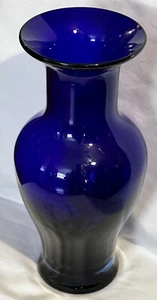 Gorgeous Designs Glass Vase Cobalt Blue, Beautiful Color - Picture 1 of 10