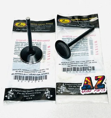 * Ducati Monster 1100 Sport Kibblewhite Head Fix +1 Larger Intake Exhaust Valves - Image 1 of 3