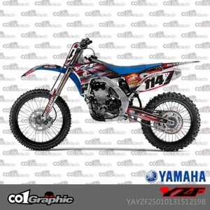 GRAPHICS DECALS STICKERS FULL KIT FOR YAMAHA YZ250F YZF250 2010 2011 2012 2013 - Picture 1 of 1