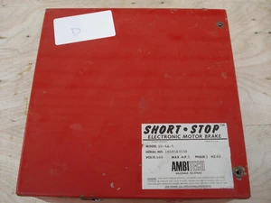 TB Woods Short-Stop Electronic Motor Brake AmbiTech SS-4A-5 3PH 5HP unit d - Photo 1/3