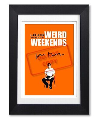 Louis Theroux Cast Signed Poster Print Tv Show Season Photo Autograph Gift • 8.98€