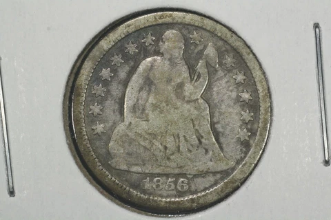 1856-O Seated Liberty Dime, Very Good Cover