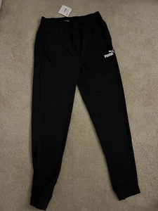 Big Boys Puma Black Sweatpants Size XL - Picture 1 of 2