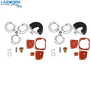 2-Pack For Johnson Evinrude Carburetor Rebuild Kit V4 V6 435442 436852 438996 - Picture 1 of 12
