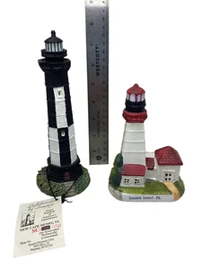 LightHouse by scCollectibles New Cape Henry VA Black/Whit - Picture 1 of 7