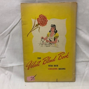 Livret de recettes vintage The Velvet Blend Book par Oil Milk 1947 29 pg - Photo 1/10