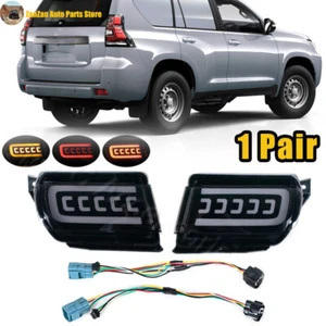 Rear Bumper Brake Reflector Light For 2010-2019 Toyota Land Cruiser Prado 150 - Picture 1 of 6