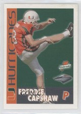 2000 Gatorade Miami Hurricanes Freddie Capshaw #3