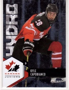 KYLE CAPOBIANCO 15/16 Upper Deck Team Canada Juniors Hydro Rookie #H-11 Insert - Picture 1 of 1