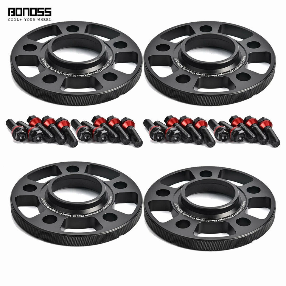 4 piezas espaciadores de rueda ligeros BONOSS de 12 mm + 15 mm para BMW G20 G21 serie 3 G30 G31 Foto 1 de 4