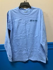 Heybo Proper Tools Long Sleeve T-Shirt Blue Medium - Picture 1 of 3