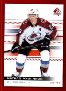 2019-20 SP Authentic Limited Red #97 Nathan MacKinnon. - Picture 1 of 2
