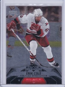 Erik Cole 2007 Upper Deck Black Diamond Hockey Card 15 Grade MT