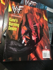 WWF WWE Magazine JANUARY 2000 Kane Cover - Picture 1 of 3