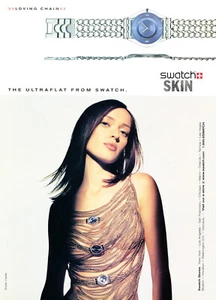 "SWATCH WATCH MAGAZIN Promo-Anzeige #041 ORIGINAL 2002 ""KEINE UHR" - Bild 1 von 1