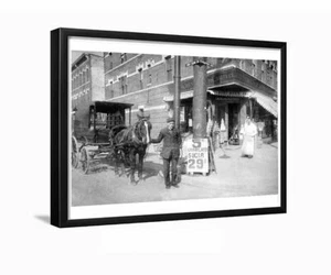 Gilbert Brothers Grocery Brooklyn New York 1915 Framed Photo - Picture 1 of 3