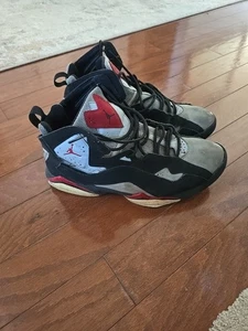 Nike Jordan True Flight para hombre talla 11 negro gris y rojo - Imagen 1 de 13