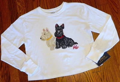 POLO RALPH LAUREN AUTHENTIC GIRLS BRAND NEW ORIGINAL T-SHIRT Size S (7), NWT - Image 1 of 4