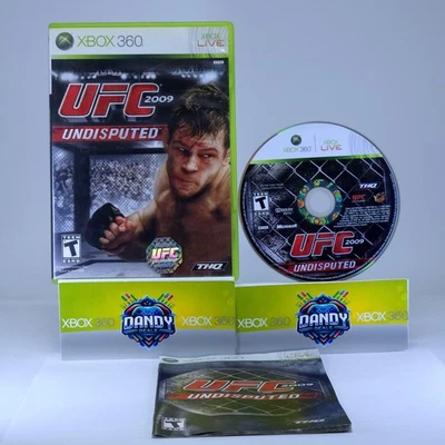 UFC 2009 Undisputed CIB W/ Manual - Xbox 360 - Image 1 of 4