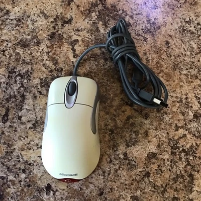 Tested Microsoft IntelliMouse Optical USB & PS/2 Compatible Mouse P/N X08-70385 - Image 1 of 4