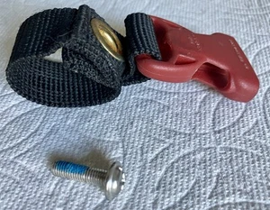 Rote F-Schnalle für Frauen - Bob Kinderwagen. Mates mit männlicher Handschlaufe Modelljahre 2011+ - Bild 1 von 10