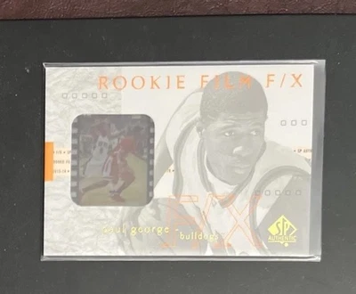 2013-14 SP Authentic 2001-02 SP Rookie FX Film Paul George #78 - Image 1 of 2
