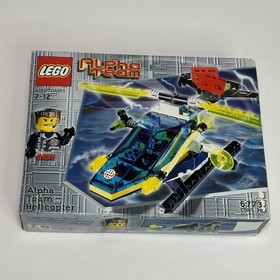 Lego Alpha Team HELICOPTER 6773 Complete 2001 NEW In Box!! Vintage 2001 Rare!