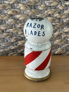 Hoja de afeitar vintage “Banco” encuesta de peluquería “Hojas de afeitar antiguas” - Imagen 1 de 6