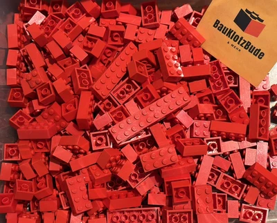 LEGO® 100/50/25 Bausteine - Standard Basic - rot (red) Verschiedene Gröẞen / Mix - Bild 1 von 4