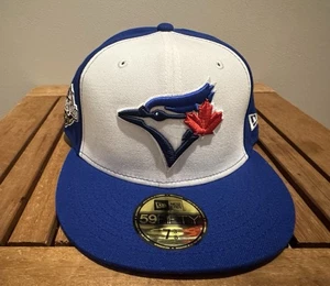 New Era Toronto Blue Jays 2025 World Series Patch 59fifty Cap Hat 7 3/8 NEW - Picture 1 of 8