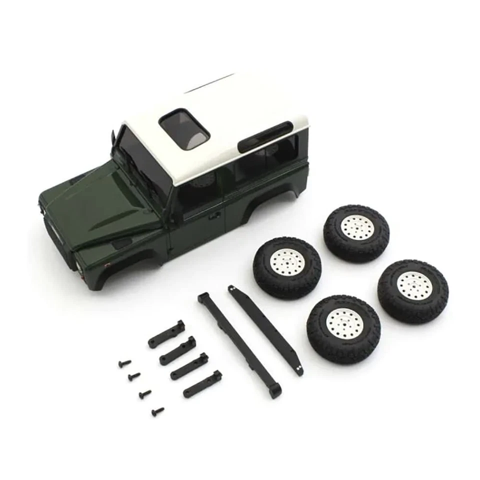 Kyosho BS MX-01 Land Rover Defender 90 C Green MXBT09GR - Image 1 of 1