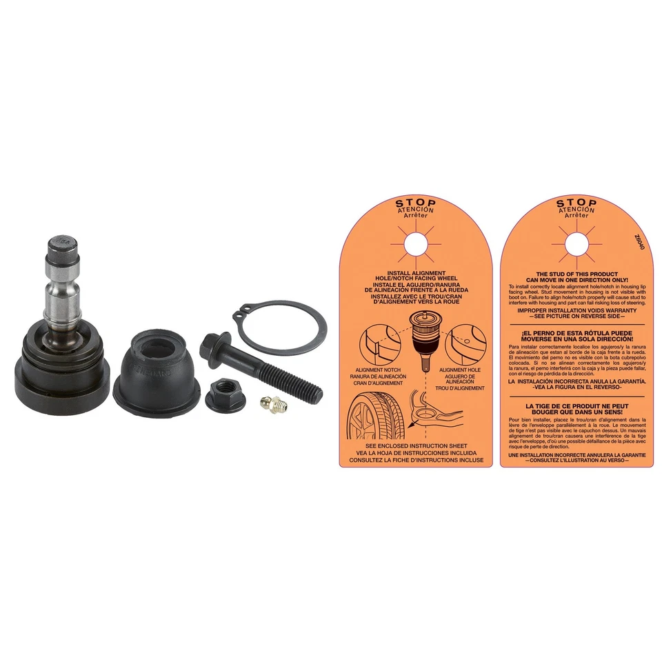 Junta esférica de suspensão dianteira superior MOOG para 1998-2011 Ford Ranger | Ajuste direto - Imagem 1 de 3