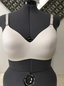 WARNERS leicht gepolsterter T-Shirt-BH ohne Bügel Damen Größe 38 D hellrosa  - Bild 1 von 8