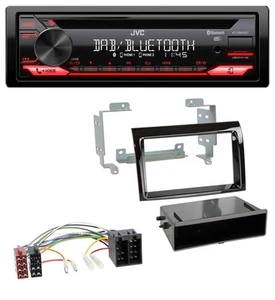 JVC CD DAB USB Bluetooth MP3 Autoradio für Fiat Ducato (06-10) - piano - Bild 1 von 7
