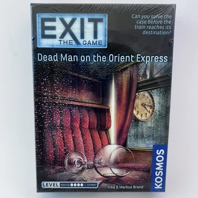 EXIT THE GAME : Dead Man On The Orient Express Thames And  Kosmos Strategy NIB - Image 1 of 4